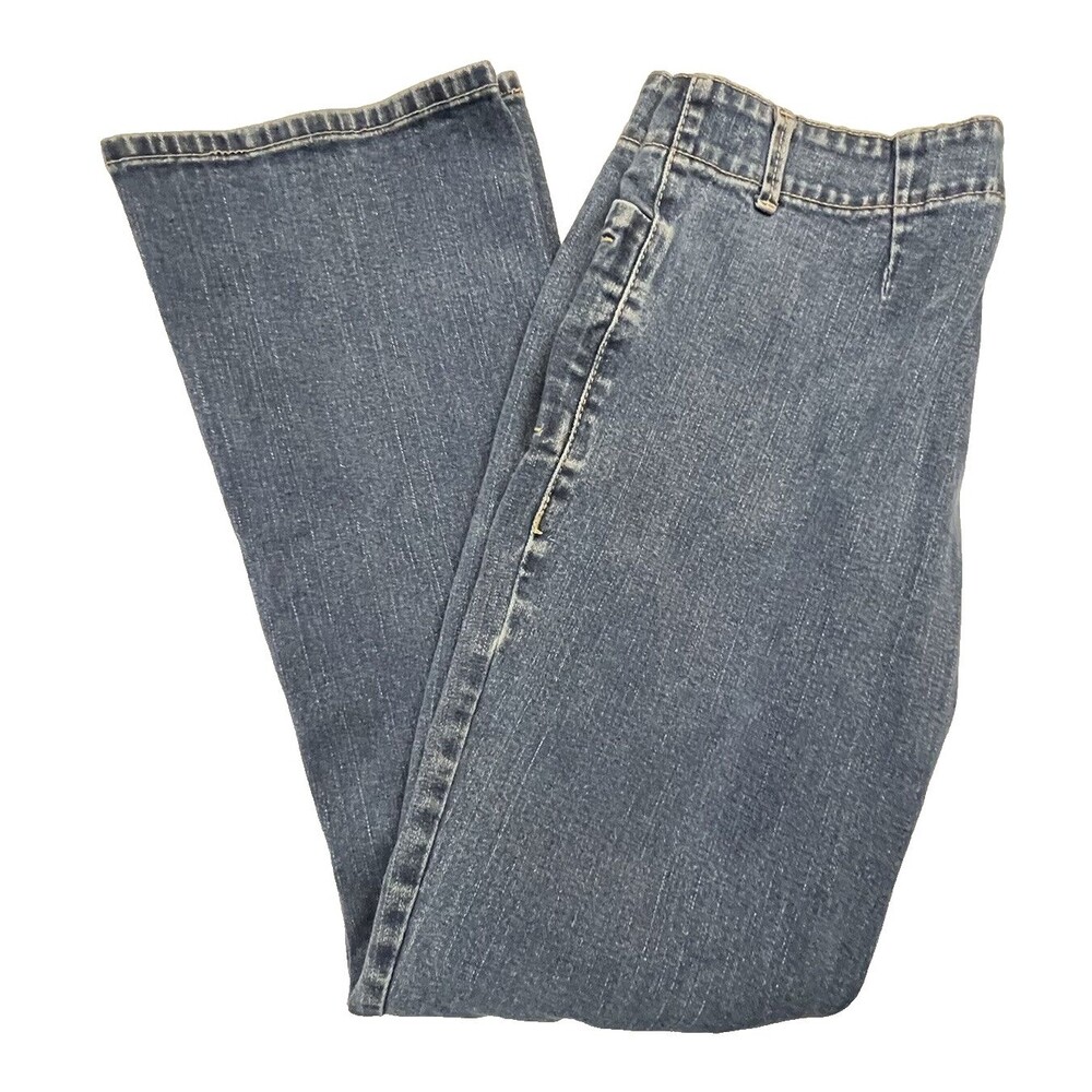 Levis Signature Womens Medium Wash Stretch Denim Blue Jeans Size 14